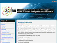 Tablet Screenshot of apdee.org